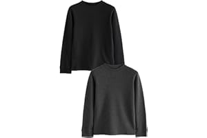 Next Garçon Hauts Thermiques à Manches Longues, Lot de 2