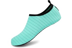 VIFUUR Femmes Chaussures d'eau Hommes, Pieds Nus Eau sèche Natation Yoga Chaussures de Plein air Snorkeling Plage Surf