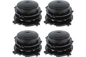 PUUPAA Lot de 4 têtes de débroussailleuses Stihl FS-AutoCut 36-2 46-2 56-2 pour débroussailleuses-40037133001 Noir