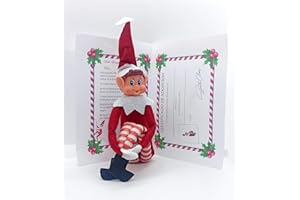 EUROAMZ Elfo Navidad Muñeco Travieso, con Carta, Certificado de Adopción y Acceso Premium Club Web, CREA la Magia de la Navidad con Esta Tradición