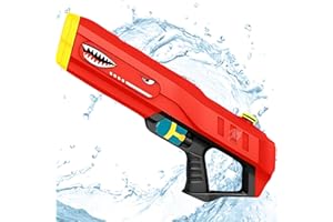 Storio Space Man Shark Head Holi Pichkari Water Gun Toy for Kids for Holi with 25Ft Range |High Pressure Mechanism Ideal Outdoor Toy for Pool & Beach Fun