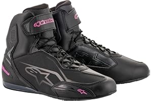 Alpinestars Stella Faster-3 Shoes Black/Gun Metal Diva Pink Damen Schuhe