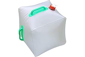 Grabacz 5 Gallon/20L Collapsible Water Container Portable Mobile/Emergency Water Storage Cube in Water Bag water bag for Outdoor Camping Hiking.