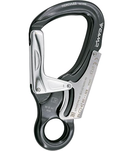 Moschettone Kong Tango 360 Con Sicurezza Impugnatura – Colore Nero Per Climbing - Foto 5