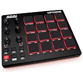 Akai Professional MPD218 - USB MIDI Pad Controller ve Bateri Makinesi, MPC Pedleri, Atanabilir D&uuml;ğmeler, Nota Tekrarı ve Maks