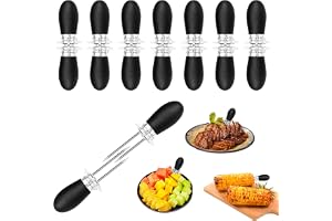 majskolv rostfritt stål spett mat majskolv hållare Bbq majshållare metall piekser majs