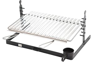 BG96 GRATICOLA NORCIA - GRIGLIA ALTEZZA REGOLABILE CM 50 - CRUCCOLINI