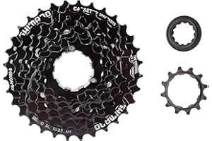 MEGHNA Pignone a Ruota Libera per Bicicletta 6/7 velocità MF-TZ500-6/7 14-28 T Accessori Mozzo MTB