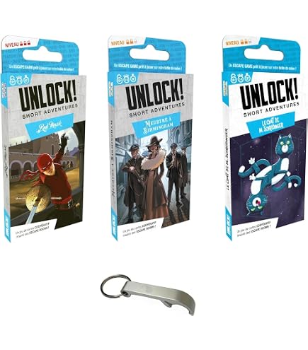 Unlock! Short Adventures: Il Gatto Del Signor Schrödinger – Gioco Da Tavolo Cooperativo In Francese