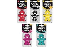 Little Joe 5 x 2D Hanging Car Air Freshener Scents - Assorted Fragrance