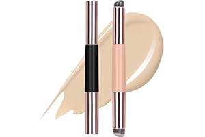 AARAINBOW Lip Makeup Brush 2 Pcs, Silicone Lip Brush Bristle Contour Brush, 2-In-1. Double-ended Lip Applicator with Lids, Soft, Portable