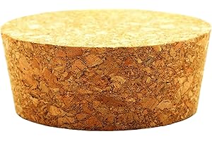 ALCOFERMBREW Korek 70/65 mm - Korek Stożkowy | Zatyczka Korkowa | Korek Naturalny