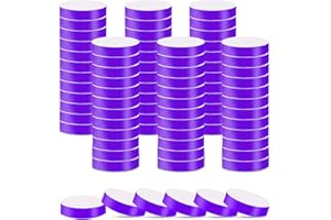 ‎WIDISUN Widisun Purple Paper Entry Bracelets, Pack of 600 Festival Bracelets, Waterproof Event Bracelets, Festival Bands, Self-Adhesive Waterproof Bracelets for Events Parties Festivals Concerts
