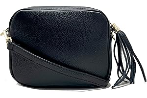 Chicca Borse Tracollina Borsa Donna in Pelle Dollaro Italiana Borsetta a Spalla