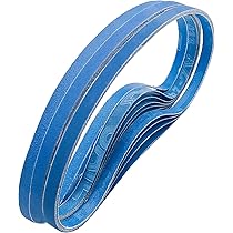 2 Bandes Abrasives 3M Scotch-Brite SC-BL - 50x1020mm - Grain 280 (très Fin) - Pour Métal, Bois, Plastique