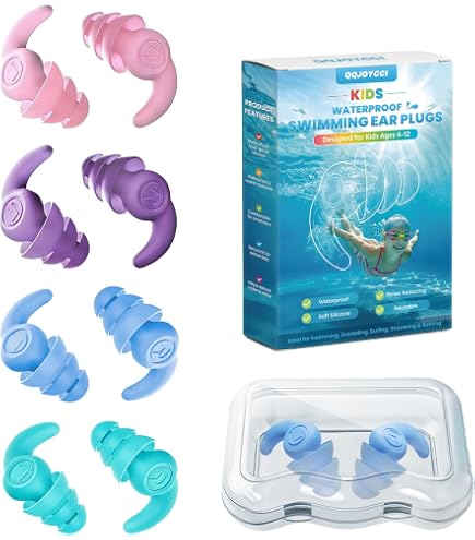 Bandeau De Natation En Néoprène VORCOOL – Protège-oreilles Réglable Pour Enfants Et Adultes, Idéal Piscine Et Plage