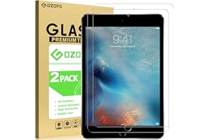 GOZOPO Protector de Pantalla Compatible con 7.9 pulgada iPad mini 5ª / 4ª generación (Modelo 2019/2015), Cristal Pantalla Vidrio Templado - 2 piezas