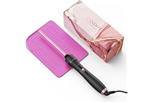 LANDOT Ferro Arricciacapelli Riccioli Piccoli 9mm: Matita Capelli Ferro con Protezione Rivestimento Antistatico in Tormalina Ceramica - Mini Pro Curl per Riccioli a Spirale e Ricci Afro