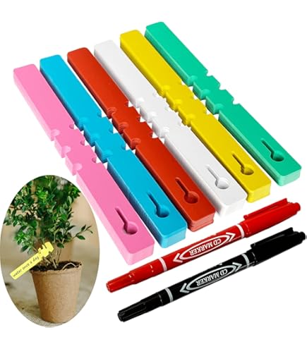 étiquettes Plantes Lot De 100 Rubans Pour étiquetage | Plantes Arbustes Etiquette Plante