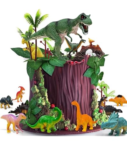 Comment Réaliser Une Décoration De Gâteau Dinosaure Facilement