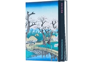 Grupo Erik 2026 Diary A5 Week To View - Koganei Border | A5 Weekly Planner 2026 With Diary Stickers, Pockets, Bookmarks, January 2026 - December 2026 | Japanese Art Gifts, Cute Planner