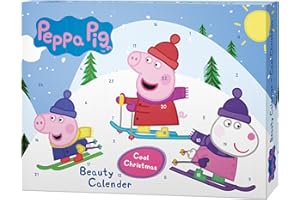 KTN Dr. Neuberger Peppa Pig - Bad & Spaß-Kalender, Cool Christmas, Adventskalender gefüllt mit Kosmetik und Pflege Produkten