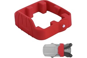 YOUR DAY MATE Osłona na śmigła, nadaje się do drona DJI Mavic Air 2 i Air 2S, miękki silikon, ochrona śmigła, uchwyt na śmigłę do DJI Mavic Air 2 i DJI Mavic Air 2S łopatki wirnika, czerwony, zabezpieczenie transportu śmigła