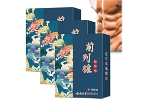 Depploo Japońska łatka na prostatę, ziołowa łatka na prostatę, ziołowa łatka do pielęgnacji prostaty, japońska ziołowa łatka na prostatę, chińska łatka ziołowa (3 szt.), 3 pudełka