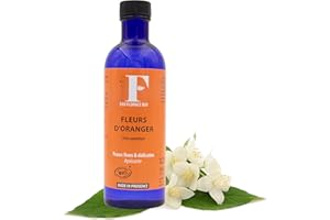 Florabiol - Eau Florale de Fleurs d'Oranger Bio 200ml - eau florale Fleur d'Oranger - Lotion Apaisante - Régénérante, Adoucissante et Tonifiante - Certifié Bio Ecocert - Fabrication Française