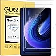 Gerutek [2-Pack Screen Protector for Xiaomi Mi Pad 6, Xiaomi Mi Pad 6 Pro Tempered Glass Film [Ultra Clear] [Anti Scratch] [9H Hardness] for Xiaomi Pad 6/Pad 6 Pro 11 inch 2023 Released