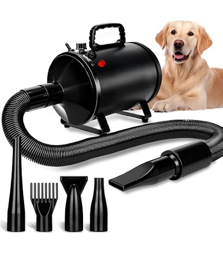Dog Hair Dryer, 2800 W, Professional Hair Dryer, Blower, Dog Hair