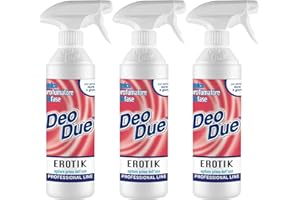 Cubex Professional |Kit 3 Deo due Erotik, zweiphasiger Raumduft 500 ml von hoher Qualität für Innen, Außen und Reinigung, ideal für Vorhänge, Stoffe und Räume mit Haustieren