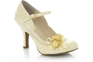 Ruby Shoo Belle Divino Exclusive Anna Royal Blue Lace Mary Jane