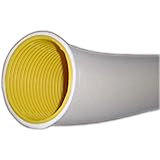 Drainagerohr DN100 gelb 5m und Drainagefilterschlauch F100 weiss 5m Profi - Set