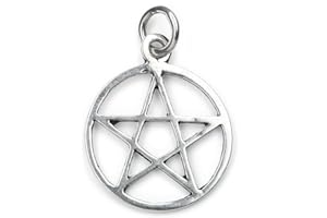 Drachensilber Silberschmuck Anhänger Pentagramm Schmuck 925 Sterling magischer Drudenfuß Silberanhänger