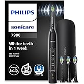 Philips Sonicare 7900 Series Electric Toothbrush, Sonic Toothbrush with App, Advanced Whitening, 4 Brushing Modes and 3 Inten