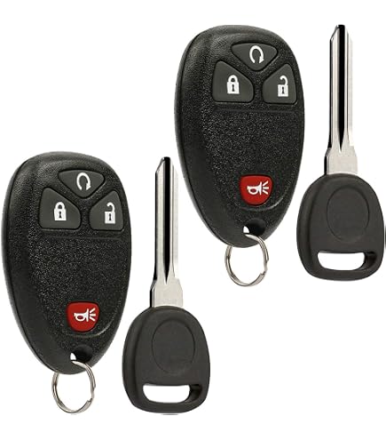 New Keyless Entry Remote Car Fob For 15913416 – With Chip, Key & Clip (Remotez4less) - View #2
