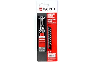 Würth Abbrechklinge Extrem Scharf 18 mm 10 St. Ersatzklinge 071566053