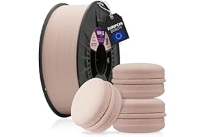 WINKLE Filamento PLA HD Pastello 1.75mm Rosa Zucchero Filato, Bobina da 300g, Filamento per Stampante 3D FDM, Precisione Dimensionale +/- 0.05mm, Materiale Biodegradabile Facile da Stampare