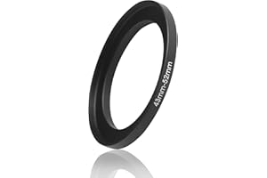 Ares Foto® STEP UP Filter Adapter, anello adattatore del filtro, In alluminio fresato a CNC (43mm – 52mm)