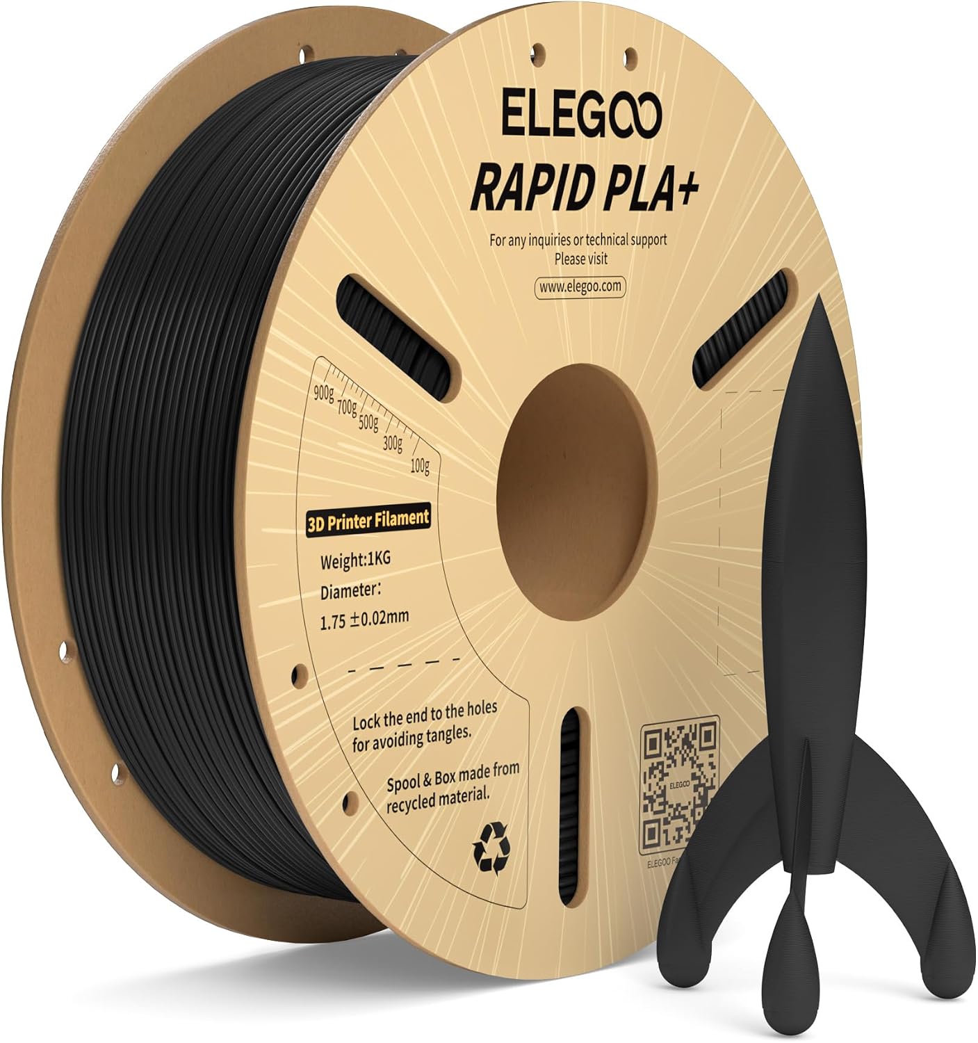 Avis d'Expert & Test Approfondi : ELEGOO Filamento PLA de Alta Velocidad 1 75 1 (Sélection)