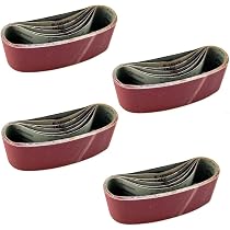 20 Schleifbänder 105 X 620 Mm – Körnungen P40 Bis P180 Sortiert, Von ECKRA, Hochwertige Qualität