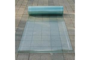 XINGWANGG Láminas de Policarbonato Planchas Impermeable Placas Transparente,Grosor 1 mm,Panel para Exteriores,Invernaderos,Techos,Fácil de Doblar y Cortar,con Tornillos,Personalizable (W*L:0.6x4m)