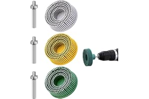 TAZZOR 2 Pouces Disque à poils 50# / 80# / 120#