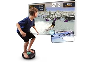 GOCUBE GoBalance Play 12 juegos conectados Divertido, coordinación y equilibrio Sensor de movimiento Bluetooth integrado