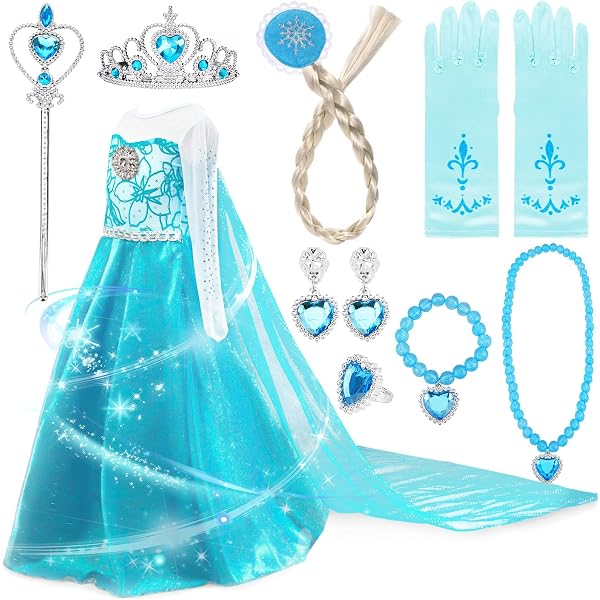 Abi per ragazze Costume da principessa per bambini Festa di