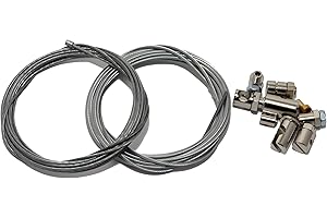 ‎MAXTUNED Reparaturset Seilzug Bowdenzug / Gaszug Bremszug Schaltzug und Kupplungszug, universal (2x2,5m)