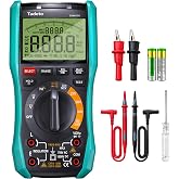 TRMS Insulation Resistance Tester Digital Multimeter Megohmeter | Voltage Tester Multimeter with Resistance, Frequency, Conti