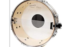 RockSolid Resonant Clear Snare Drum Head 13 inch - Snare Side Snare Drum Skin - Drumming Accessories