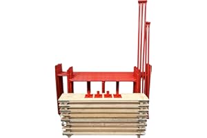 HILL TOP FABRICATIONS CO (1998) LTD - Scaffolding Tower with Boards 7.77 Meters (25'6") Working Height 6x4 Base Size. Steel and Polyester Powder Coated (PPC) for A High Quality Durable Finish.